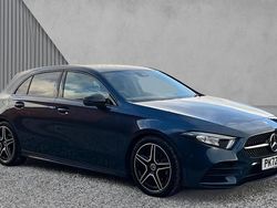 Denim blue metallic Used 2022 Mercedes A180 Executive Hatchback | £21,880