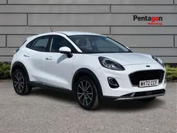Frozen white premium paint Used 2022 Ford Puma Titanium SUV | £15,395 (Good price)
