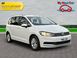 White Used 2016 VW Touran SE MPV | £12,880 (Good price)