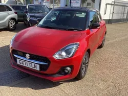Red Used 2021 Suzuki Swift SZ5 Hatchback | £12,495 (Fair price)