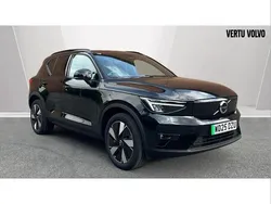 Black Used 2025 Volvo EX40 Plus SUV | £34,529 (Super price)