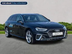 Black Used 2023 Audi A4 S-Line Estate | £18,299 (Super price)