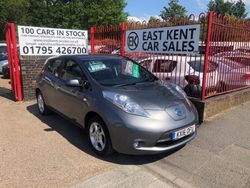 Grey Used 2016 Nissan Leaf Acenta Hatchback | £4,400 (A bit pricey)