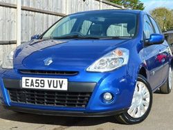 Blue Used 2009 Renault Clio II Expression Hatchback | £3,149 (Fair price)