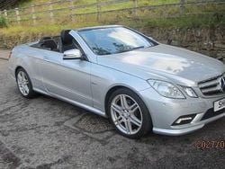 Silver Used 2011 Mercedes E250 Cabriolet | £5,990 (Super price)