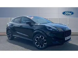 Black Used 2022 Ford Puma ST-Line X SUV | £15,752 (Fair price)