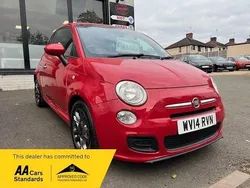 Red Used 2014 Fiat 500S S Hatchback | £3,495 (Fair price)