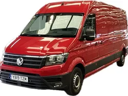 Red Used 2019 VW Crafter Trendline Van | £27,495 (Expensive)