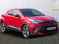 Red Used 2022 Toyota C-HR Design SUV | £19,899 (Good price)