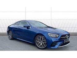 Blue Used 2022 Mercedes E300 AMG Line Premium Coupe | £32,215 (Good price)