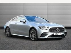 Silver Used 2021 Mercedes E220 AMG Line Premium Coupe | £24,595 (Fair price)
