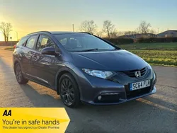 Blue Used 2014 Honda Civic SE Plus Estate | £4,395 (Good price)