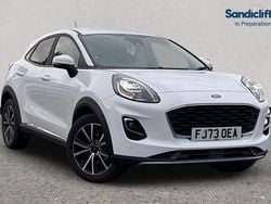 Frozen white (premium paint) Used 2023 Ford Puma Titanium Hatchback | £15,845 (Good price)