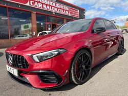 Red Used 2020 Mercedes A45 AMG Hatchback | £34,990 (Expensive)