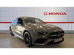 Grey Used 2023 Mercedes CLA250e AMG Line Premium Plus Sedan | £26,129 (Fair price)