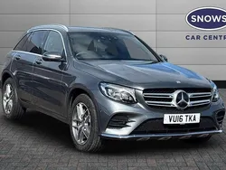 Grey Used 2016 Mercedes GLC250 AMG line SUV | £20,899 (Fair price)