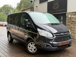 Black Used 2014 Ford Transit Custom Limited Van | £8,480 (Fair price)