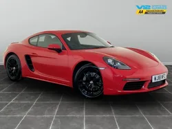 Red Used 2018 Porsche Cayman Coupe | £30,995 (Good price)