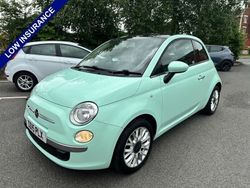 Green Used 2015 Fiat 500 Lounge Hatchback | £5,695 (Good price)