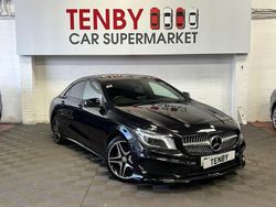 Purple Used 2015 Mercedes CLA220 AMG Sedan | £12,296 (Fair price)
