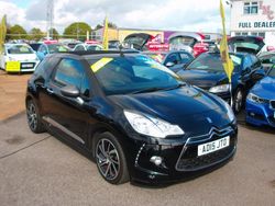 Black Used 2015 Citroën DS3 Cabriolet PureTech Cabriolet | £5,495
