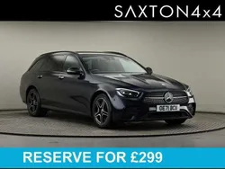 Blue Used 2022 Mercedes E300 AMG line Estate | £30,000 (Super price)