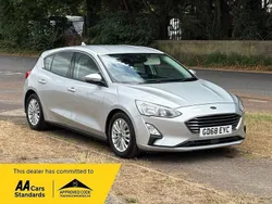 Silver Used 2019 Ford Focus Titanium Hatchback | £8,995 (Fair price)