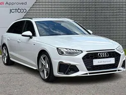 White Used 2023 Audi A4 S-Line Estate | £27,685 (Good price)