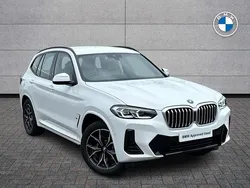White Used 2023 BMW X3 M Sport SUV | £39,490 (Fair price)