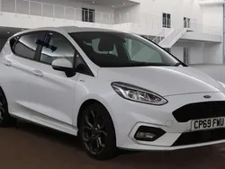 White Used 2020 Ford Fiesta ST-Line Hatchback | £8,795 (Fair price)