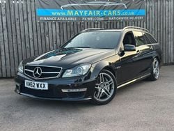 Black Used 2012 Mercedes C63 AMG Estate | £18,450 (Fair price)