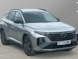 Silver Used 2024 Hyundai Tucson N Line SUV | £27,329 (Fair price)