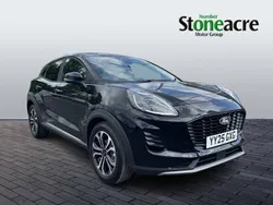 Black New 2025 Ford Puma Titanium Hatchback | £22,051 (Super price)