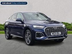Navarra blue metallic Used 2021 Audi Q5 S-Line SUV | £28,828 (Fair price)