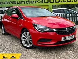 Red Used 2017 Vauxhall Astra Design Edition Hatchback | £5,850 (Fair price)