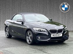 Black Used 2019 BMW 220 Sport Line Cabriolet | £17,299 (Super price)