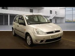 Silver Used 2003 Ford Fiesta Ghia Hatchback | £850 (Good price)