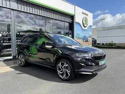 Black magic pearl effect Used 2024 Skoda Karoq SportLine SUV | £29,995 (Fair price)