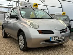 Silver Used 2003 Nissan Micra Hatchback | £999 (Fair price)