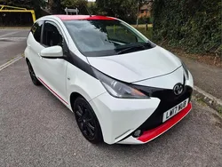 White Used 2017 Toyota Aygo x-press Hatchback | £9,950 (Fair price)