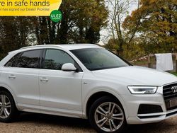 White Used 2018 Audi Q3 S-Line SUV | £18,545 (Good price)