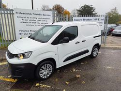 White Used 2020 Peugeot Partner Van | £11,450 (Fair price)