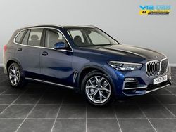 Blue Used 2021 BMW X5 xLine SUV | £31,295 (Super price)