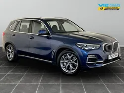 Blue Used 2021 BMW X5 xLine SUV | £31,595 (Super price)