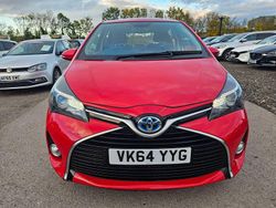 Red Used 2014 Toyota Yaris Hybrid Hatchback | £10,000 (A bit pricey)