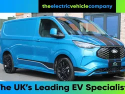 Blue Used 2024 Ford Transit Sport Van | £27,995