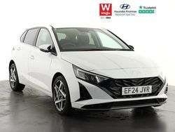 White Used 2024 Hyundai i20 Premium Hatchback | £17,598 (Fair price)