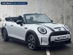 Silver Used 2022 Mini Cooper S Cabriolet Exclusive Cabriolet | £20,617 (Fair price)
