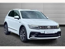 White Used 2018 VW Tiguan R-line SUV | £21,250 (Fair price)