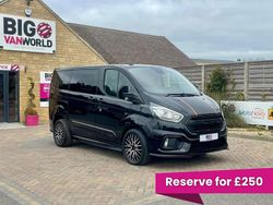 Black Used 2022 Ford Transit Custom Limited Van | £25,794